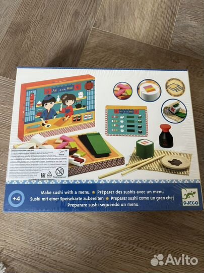 Настольная игра djeco суши новая