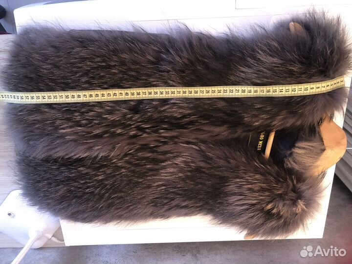 Меховая жилетка из чернобурки