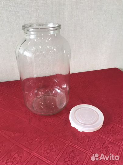Банка 5 литров стеклянная