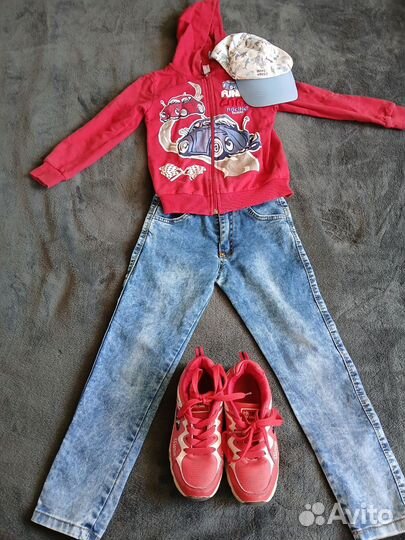 Вещи пакетом на мальчика 110 116