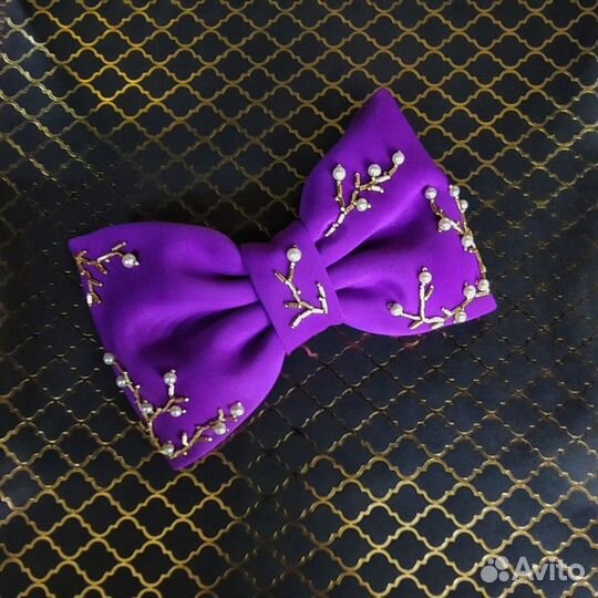 Бант заколка