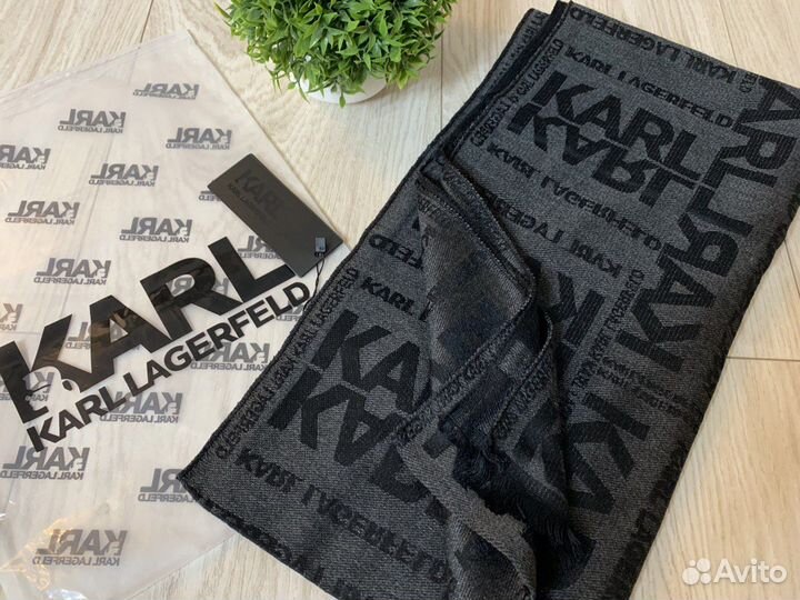 Шарф Karl Lagerfeld с кашемиром