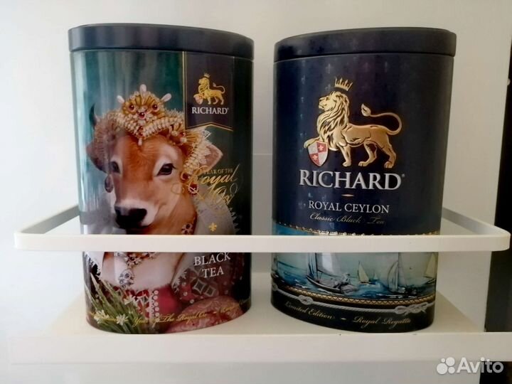 Красивые баночки из- под чая