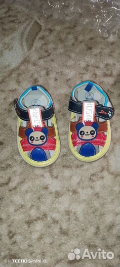 Сандалии детские 19 размер