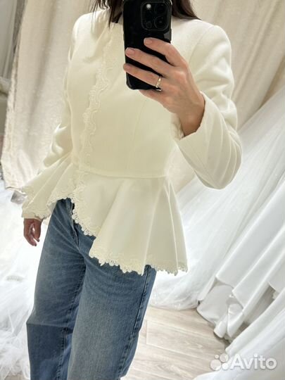 Свадебная шубка 40-42