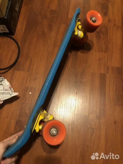 Скейт Yamba blue corail Декатлон