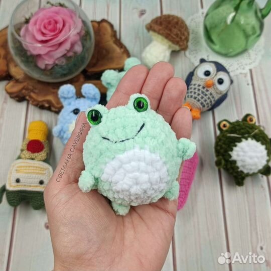 Игрушка в ладошку,брелок ручной работы