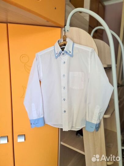 Рубашка школьная 122- 128