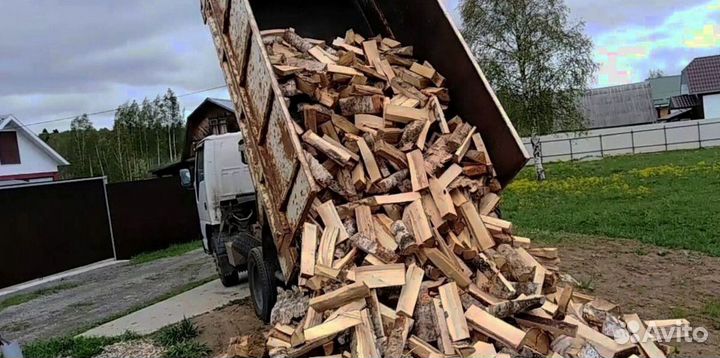 Дрова наколотые