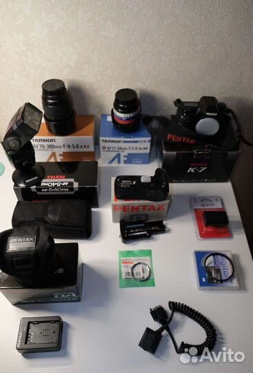 Продам фото набор pentax k-7