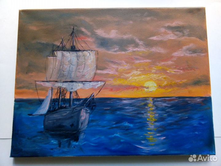 Картина маслом на холсте