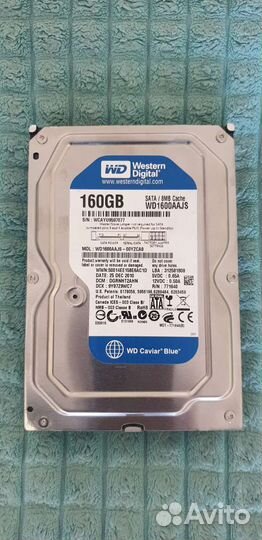 Жесткий диск Western digital 160Gb