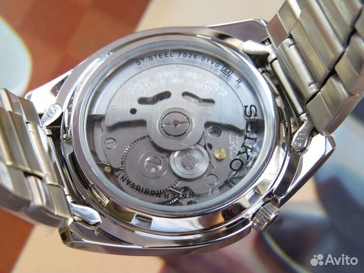 Часы Seiko (Сейко) 5 Automatic White Dial