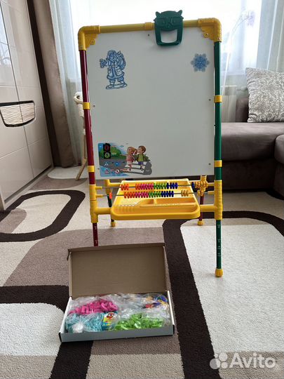 Мольберт детский двухсторонний Nika Kids