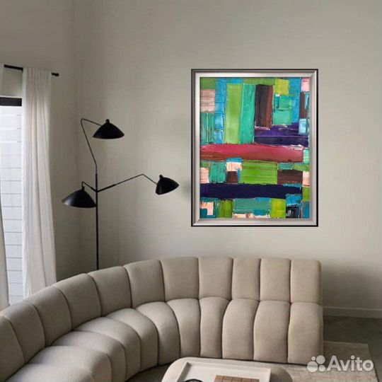 Картина маслом Абстракция