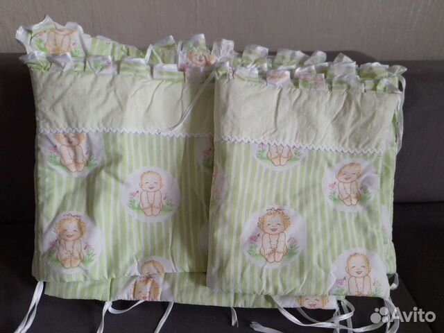 Бортики в кроватку