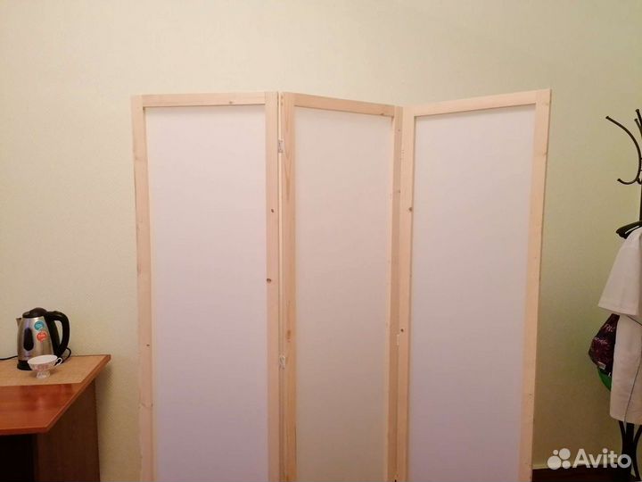 Ширма из натурального дерева