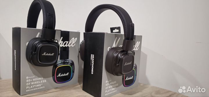 Наушники marshall4 в 2 -х цветах