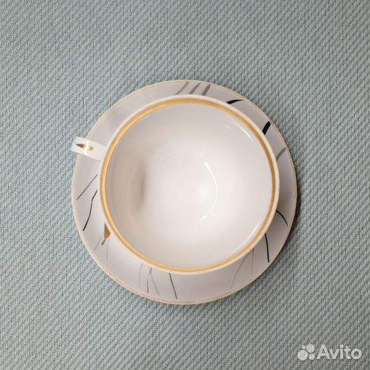 Чайная пара фарфор Дулево