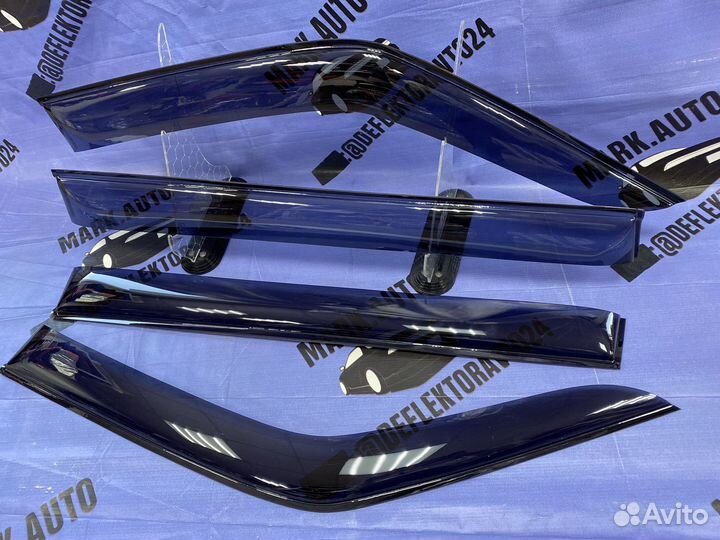 Ssang Yong Musso 98-05 Дефлекторы окон, Ветровики