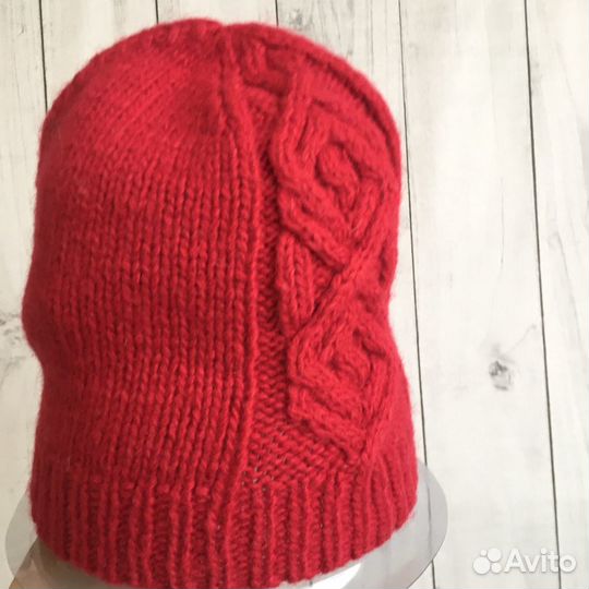 Шапка - бини вязаная