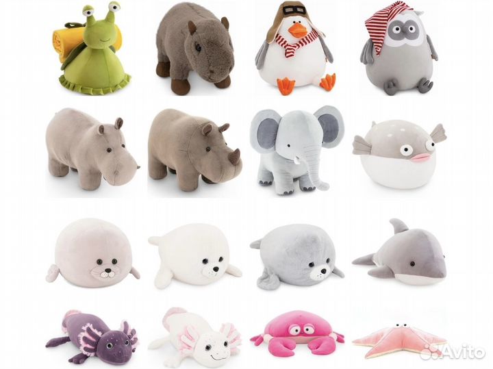 Мягкие игрушки и подушки от Orange-Toys