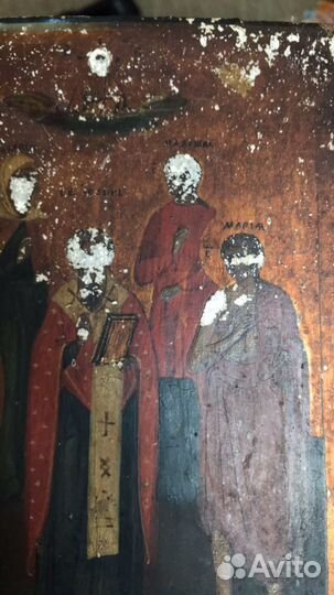 Икона избранные святые