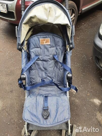 Коляска-трость Maclaren Quest Denim Indigo