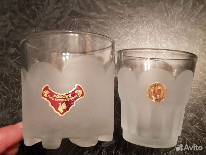 Стаканы + рюмки