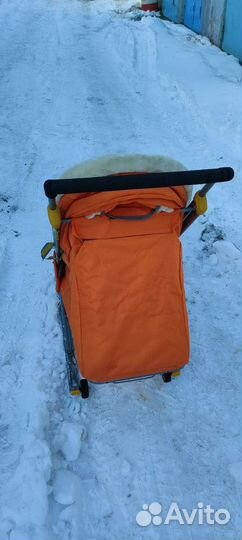 Детские санки коляска бу