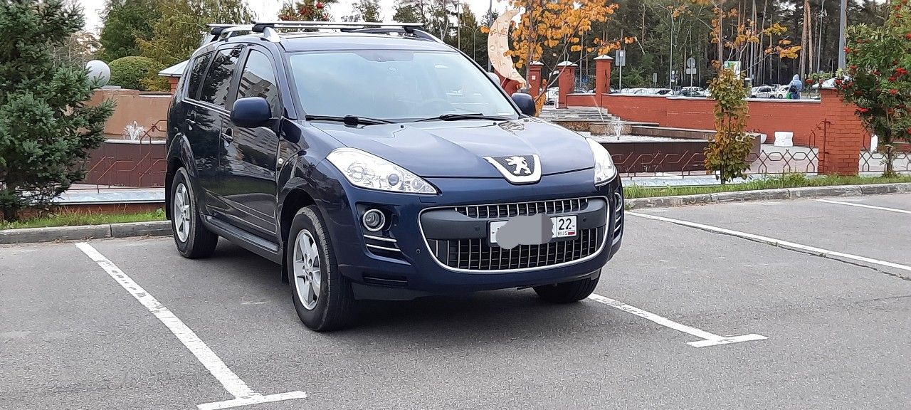 Peugeot 4007: фото из отзыва