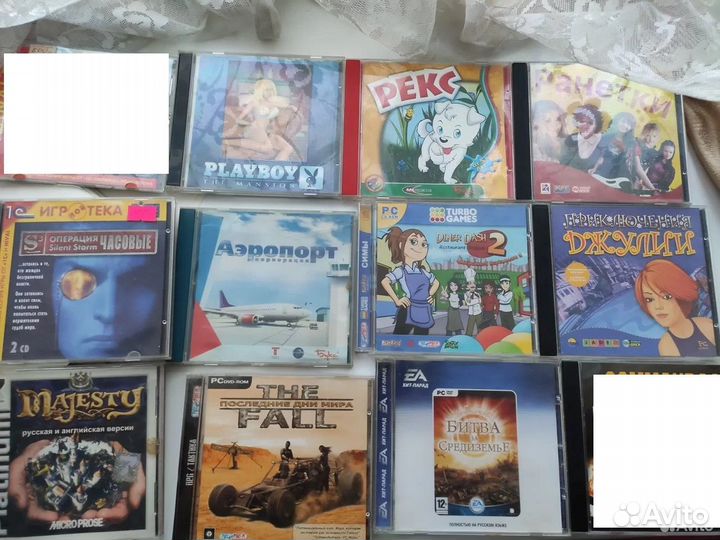 Диски для пк. Игры и софт