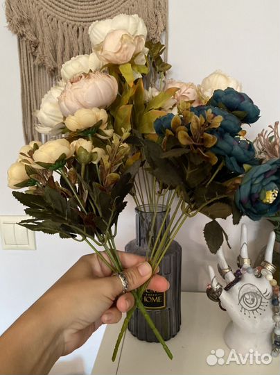 Ваза для цветов с букетом