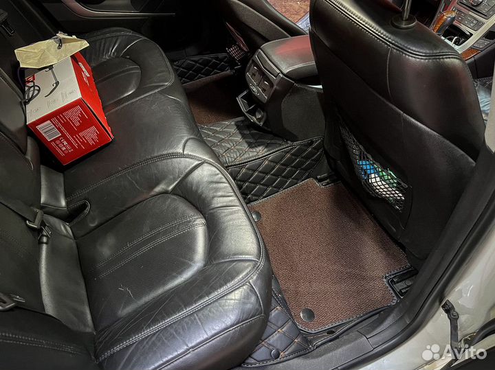 3Д коврики из экокожи Премиум 3D