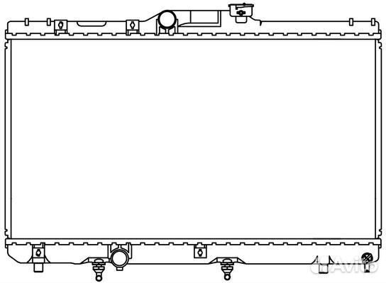 Радиатор двигателя