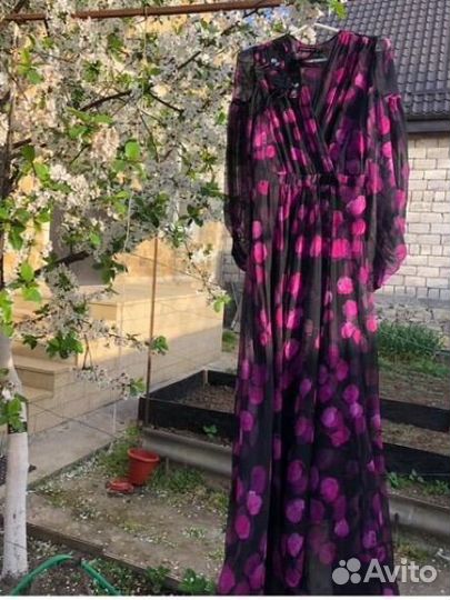 Вечернее платье в пол 38 размер