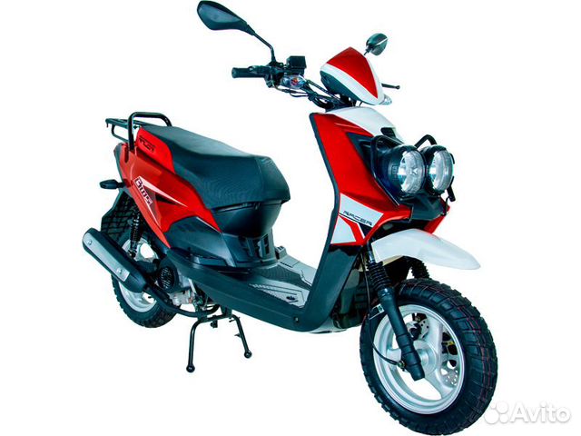 Скутер racer RC150T-15X BWS красный