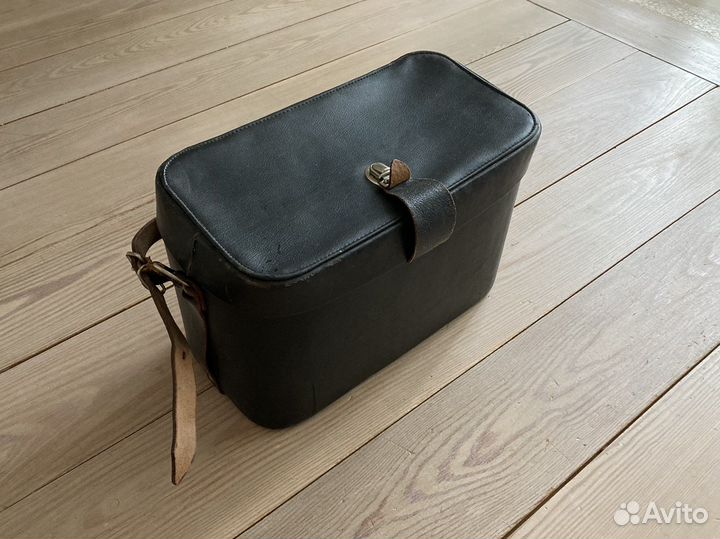 Фотосумка кожаная, старинная (Германия)