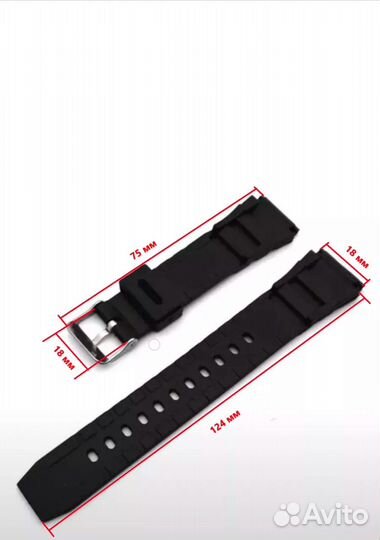 Ремешок универсальный для часов 22мм