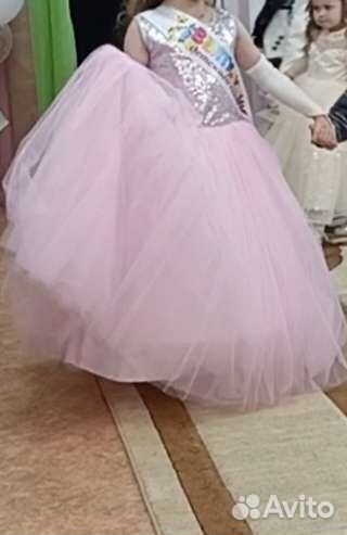 Платье на выпускной в детский сад 116-122