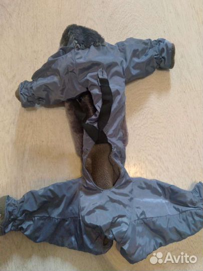 Зимний комбинезон для мелких собак (кабель)