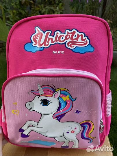 Подарок 3+ Детский рюкзак с Единорогом новый