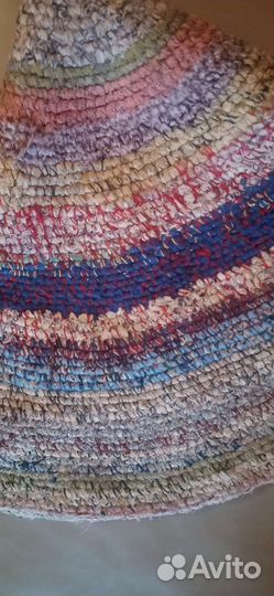 Ковёр вязаный