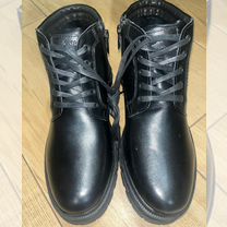 Мужские ботинки зимние 40 натуральная кожа мех