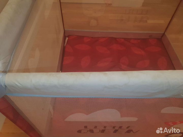 Манеж складной детский happy baby