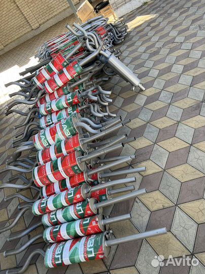 Глушитель на все авто