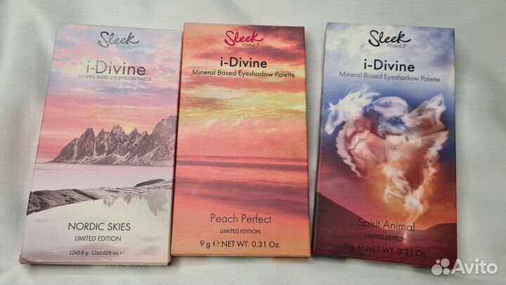 Тени для век Sleek makeup