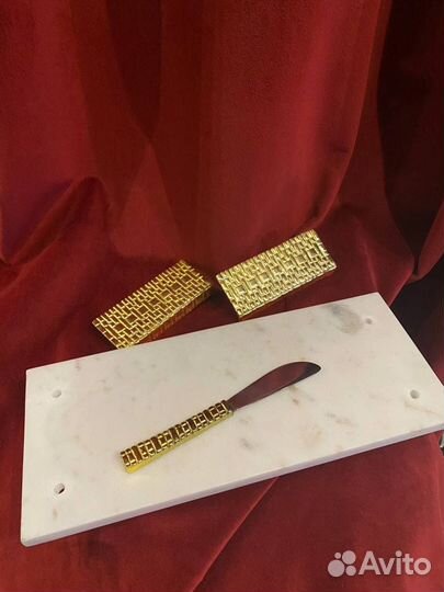 Поднос / Доска сервировочная Мрамор