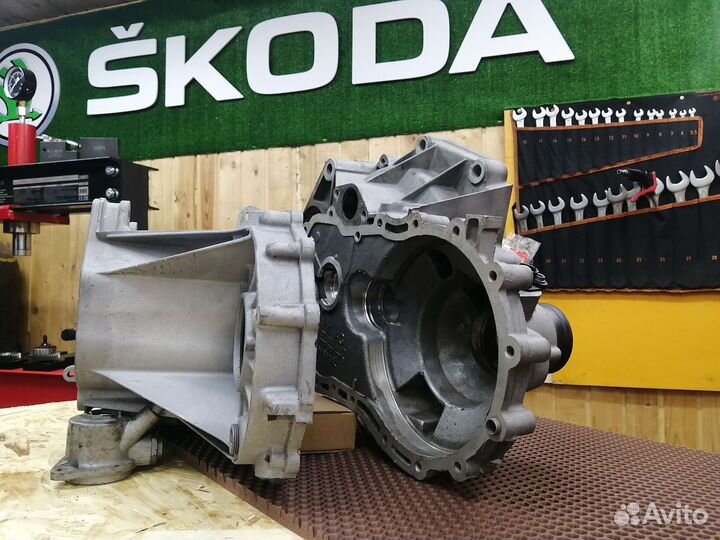 Корпус кпп skoda