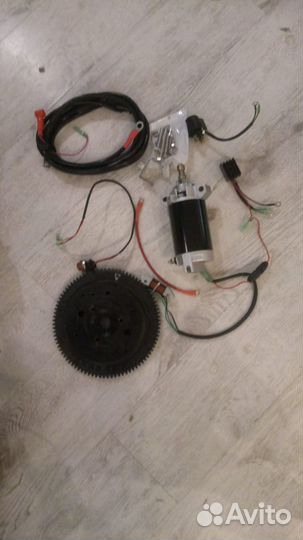 Комплект электро запуска на Yamaha 60 40 (ямаха)